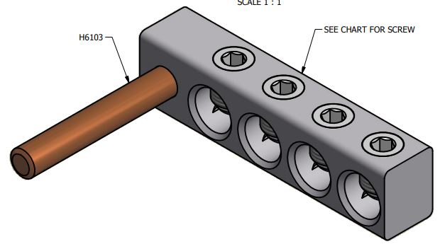 Conn Pole type 4 hole